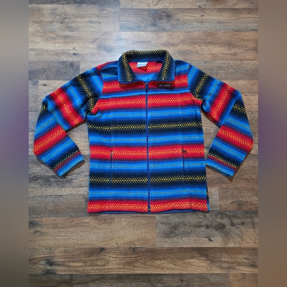 Columbia Youth Castle Dale Full Zip Fleece Size Medium